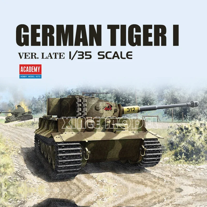 

Academy 13314 Tiger Heavy Tank Post Производство комплекта моделей масштаба 1/335