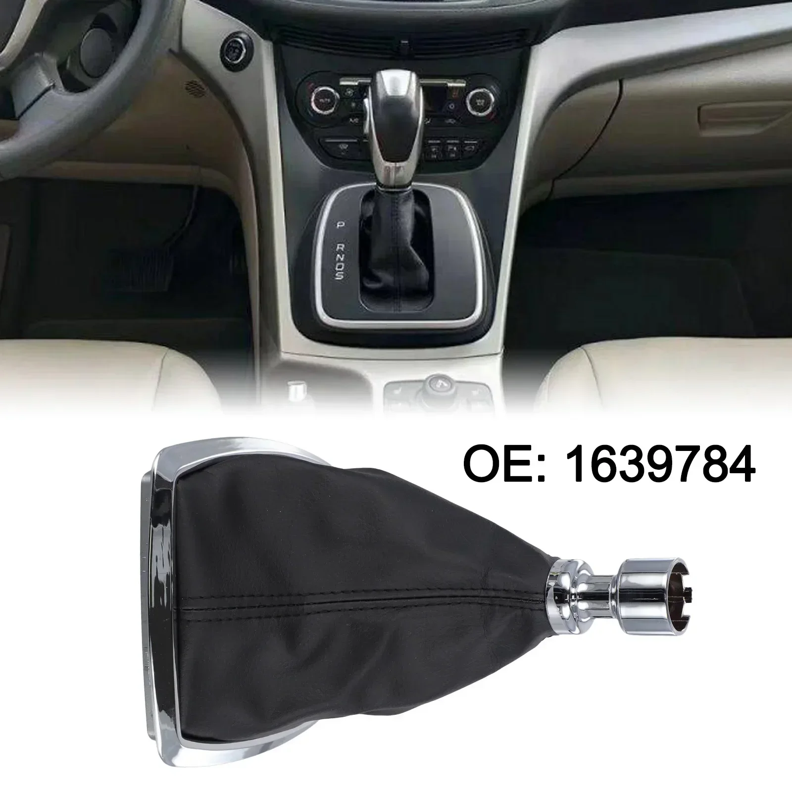 1639784 For Ford For C-MAX 2007-2010 For Ford For Kuga 2008-2012 Car Hand Speed Ball Gear Shift Knob Gaiter Boot Cover