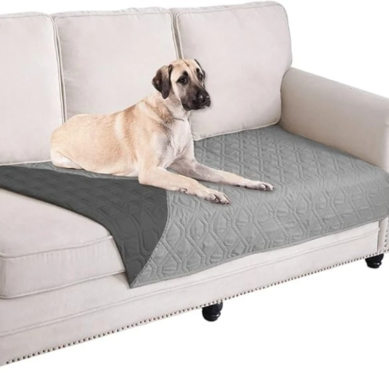 Essential Non-Slip Pet Pad for Home, 100% Waterproof Impermeable, All-Season Dog Bed Mat & Sofa Cover Protector