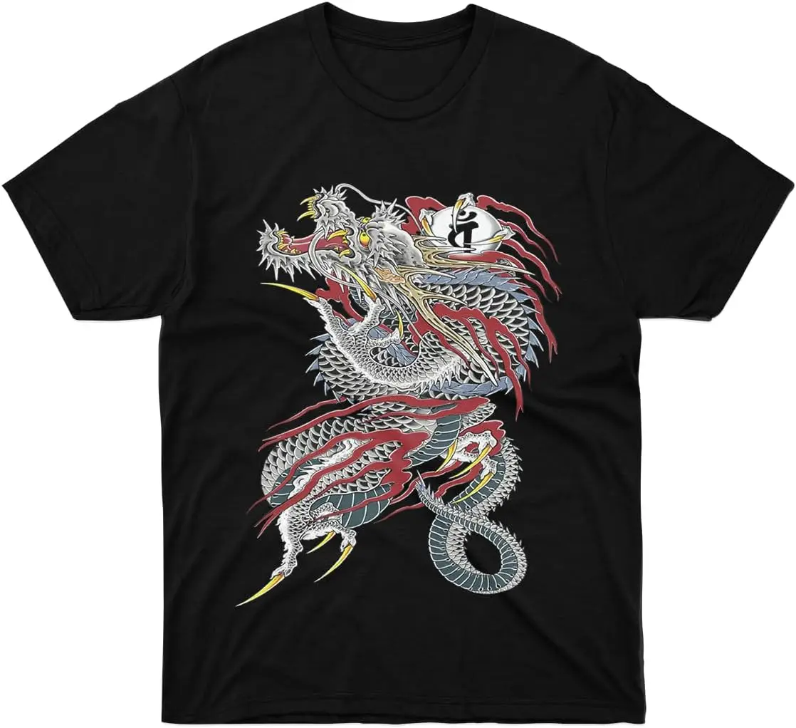 T-Shirt Kiryu Girl Kazuma Sleeve Dragon Unisex of Women Dojima Gift for Men Yakuza Boy Friend Family Multicoloured