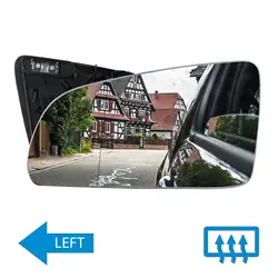For Audi A4 B6 A6 4F A3 8P 01-08 Heated Wing Door Side Mirror Glass Convex Left