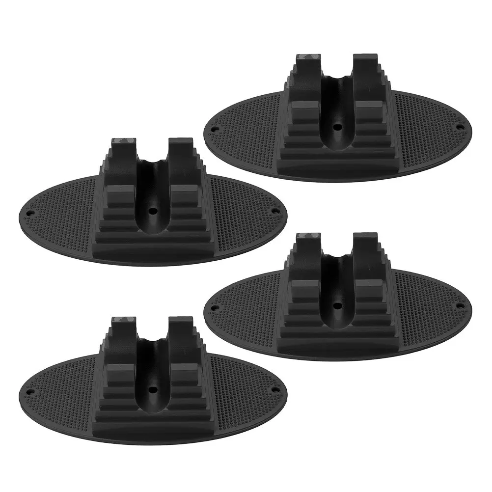 

4Pcs Universal Black Scooter Wheel Pads Parking Rack Kickstand Support for Bikes Scooters Stable Base Accessories