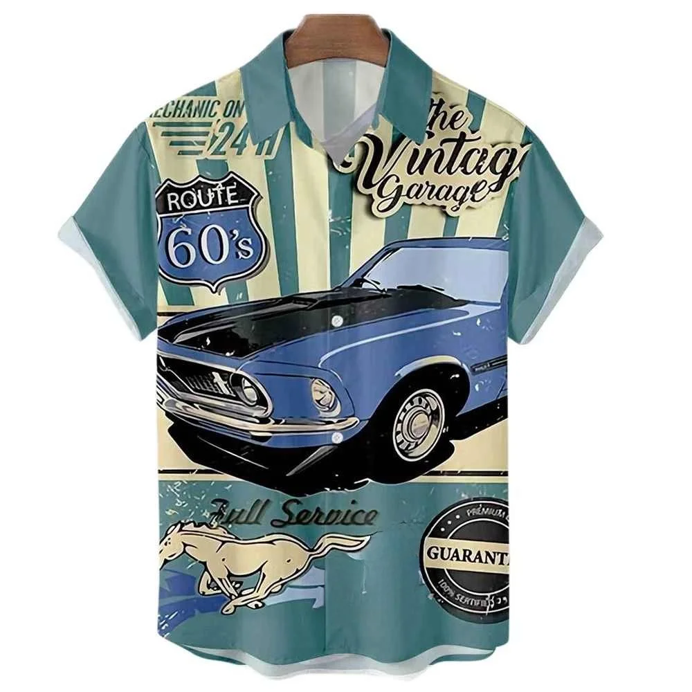 

Simple 3D Printed ort Sve irt Casual Striped Pattern Cotton Spring Summer Mens irt European Sle Flat Collar Zipper...