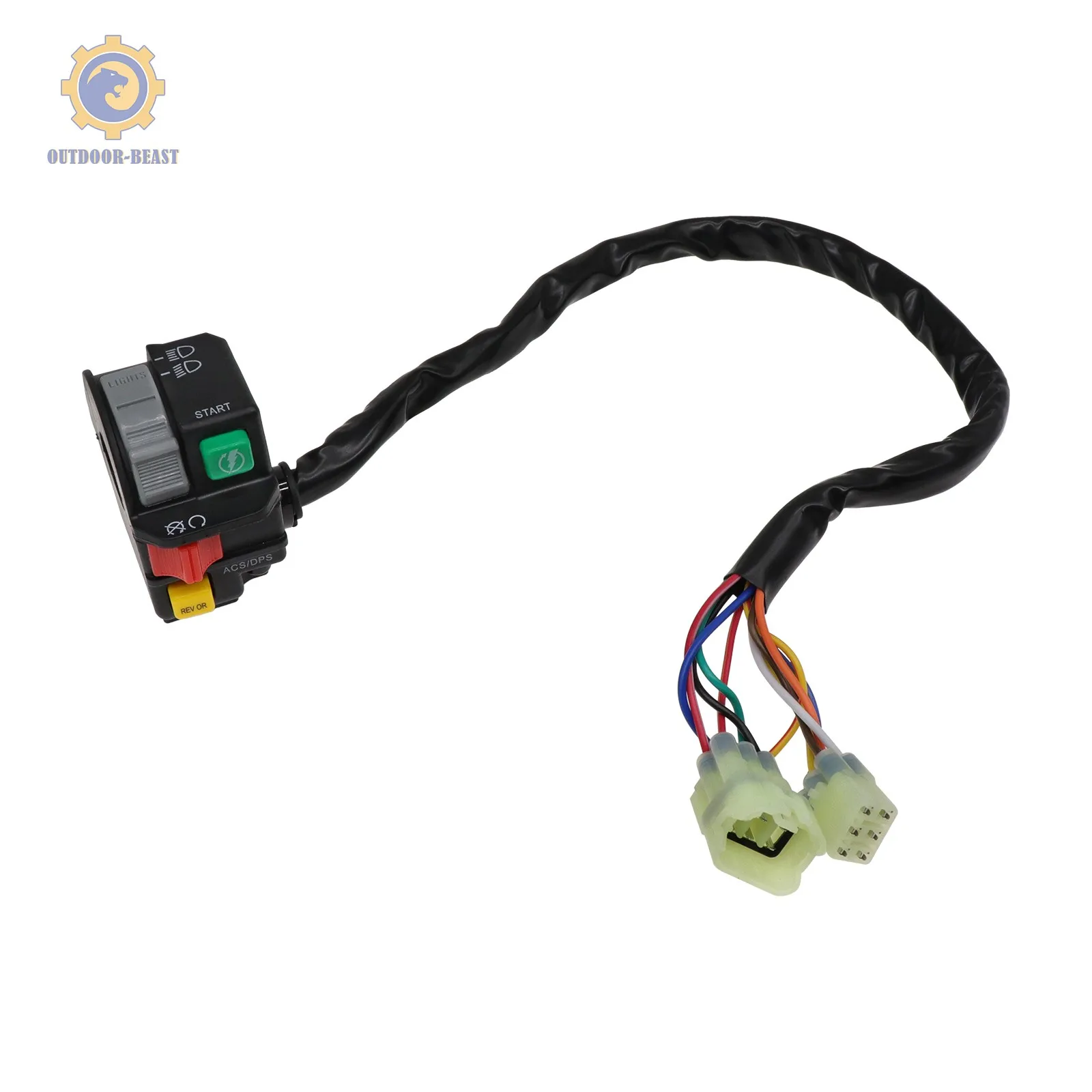 Left Handlebar Switch Start On Off Light for Can-Am Outlander 450 500 650 800