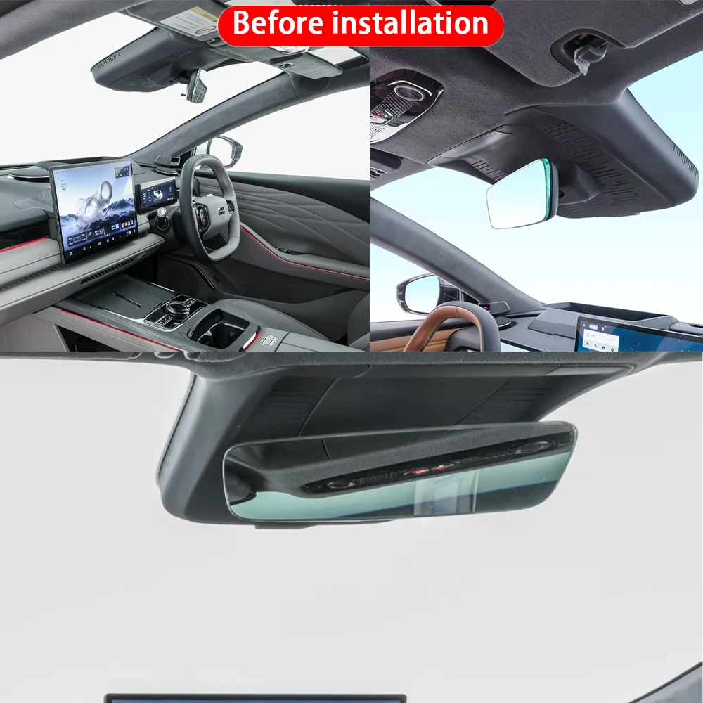 for Geely Galaxy Starshine 8 2025 2026 4K Dash Cam Front Rear Car Camera DVR Wifi Plug & Play Video Recorder Loop Recording