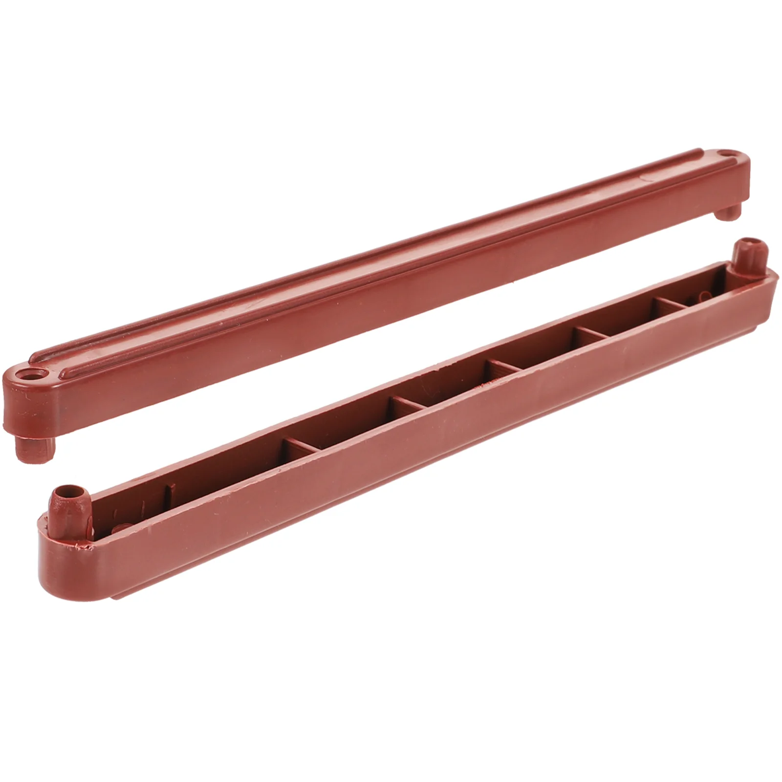 2 Pcs Plastic Drawer Rails Dresser Slides Track Guides Glides and Cabinet Replacement Parts