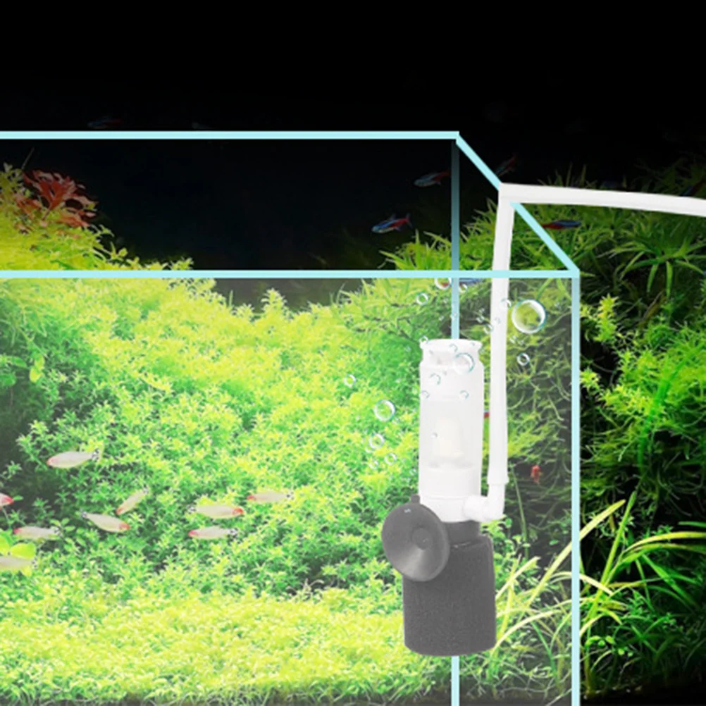 

2pcs Goldfish Tank Air-Operated Water Filtration System For Small Fish Tanks Cleaning Tool Fish Tank Filter Water Filter Pet