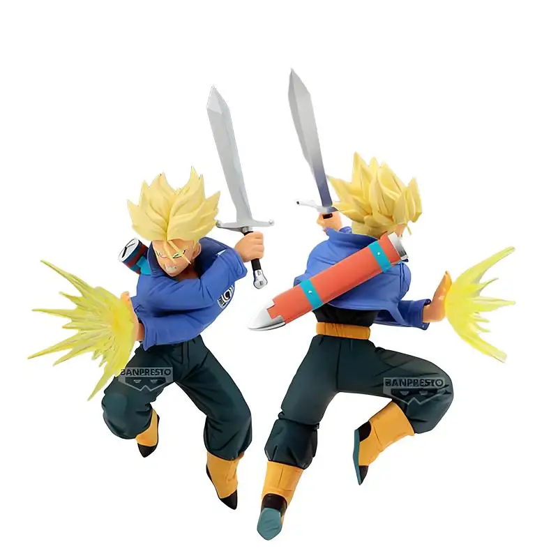 

Original Bandai Namco Banpresto Dragon Ball Z Torankusu Trunks G Materia Trunks Anime Figure Model Collector Ornament Toy Gift