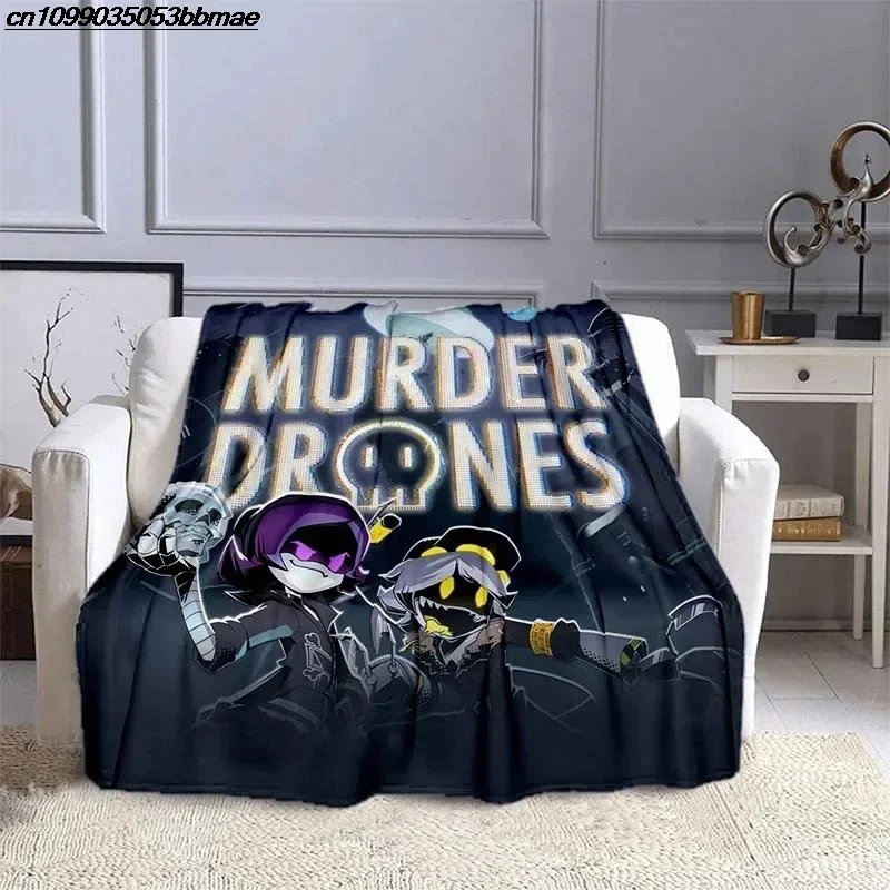 

Murder-Drones Cartoon Printed blanket Flannel Warm blankets Soft and comfortable blanket bed linings cubre cama Birthday Gift