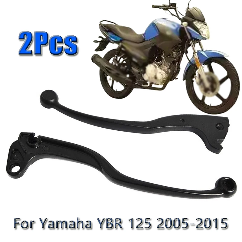 

2Pcs Motorcycle Front Brake Clutch Levers Set For YBR 125 2005-2015 YBR125 125CC Brake Handle Motorbike Scootor Parts