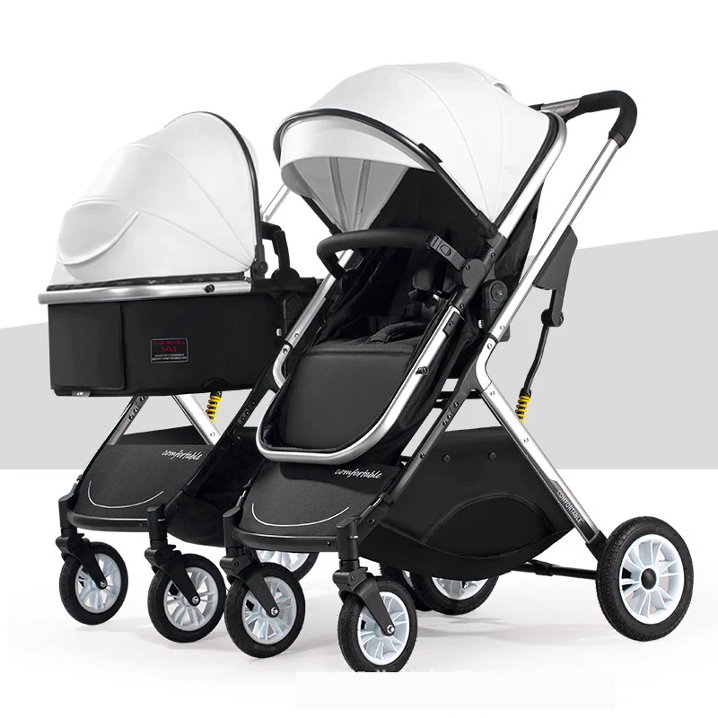 HEBEIER Manufacturers Supplying All Types Of Baby Products New Model Easy Travel  Pram For Twins The New Luxury Baby Stroller