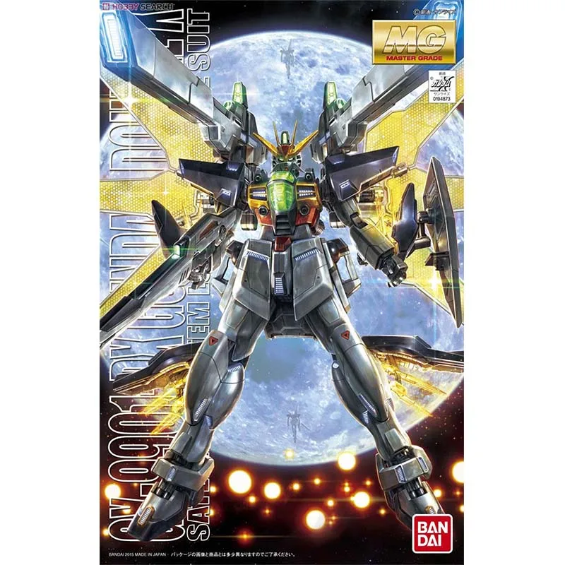 Bandai Figure Gundam Model Kit  Anime Figures MG 1/100 GX-9901-DX Gundam DoubleX Mobile Suit Gunpla Action Figure Toys For Boys