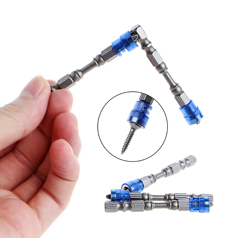 5pcs Single Head Magnetic Screwdriver Bit Anti-Slip Electric Screw Driver Set For Power Tools Extractor Accessories High Quality