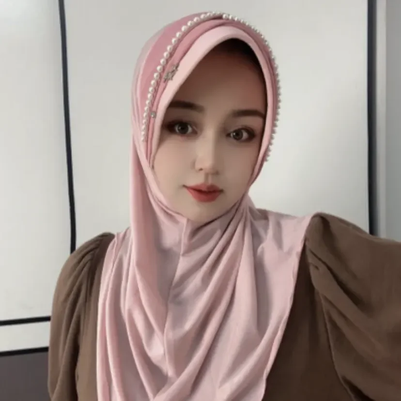 Winter New 2024 Islamic Clothing Muslim Women Hat Hijab Covers