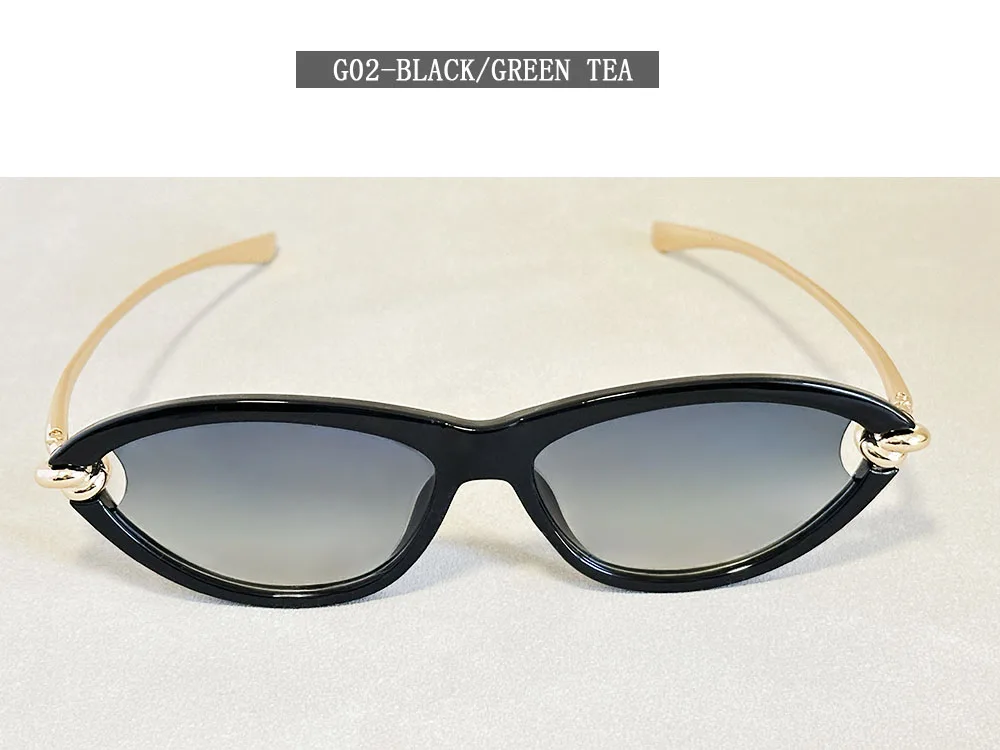 Mode Oval Sonnenbrille Frauen 2026 Luxus Vintage Neue Cat Eye Sonnenbrille Gläser Luxe Lunette Soleil Femme Lentes De Sol Mujer – Detail 21