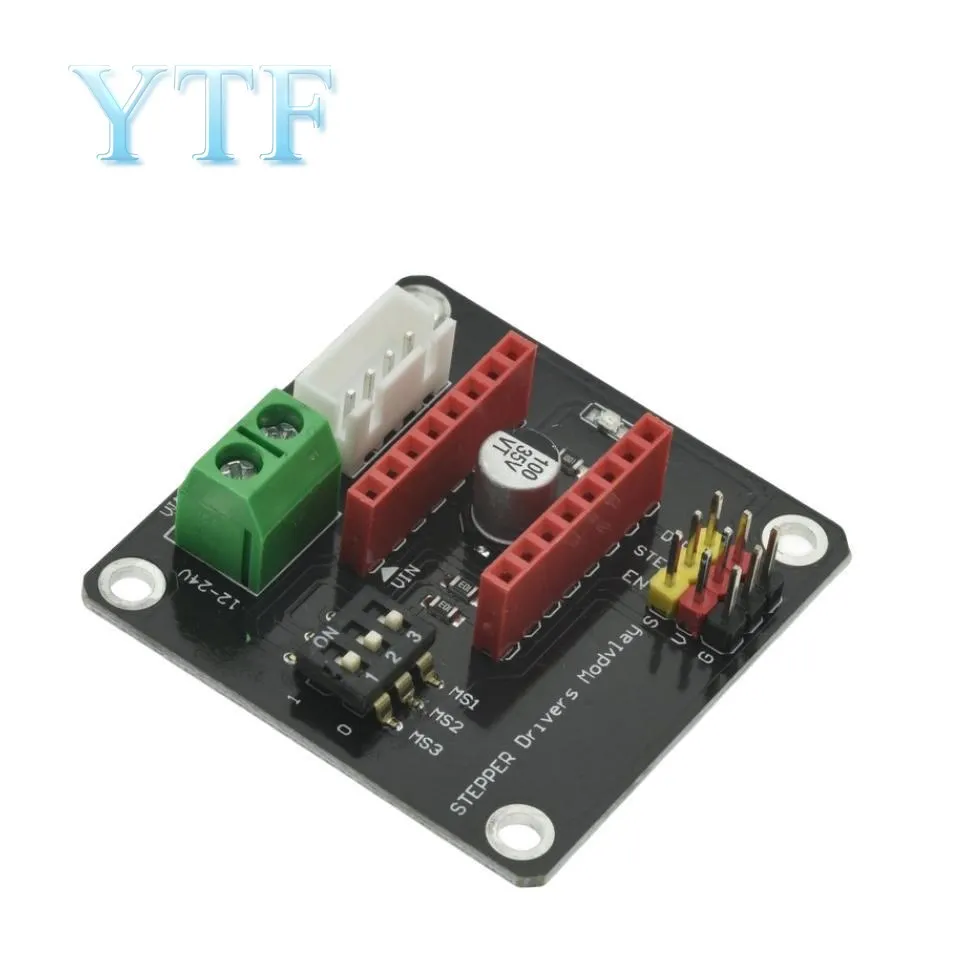 42 Stepper Motor Driver Expansion Board DRV8825 A4988 3D Printer Control Shield Module For Arduino UNO R3 Ramps1.4 DIY Kit