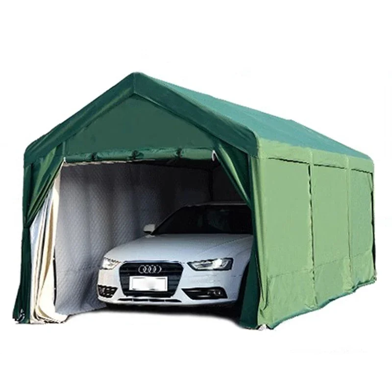 Heavy Duty Carport with Removable Sidewalls,All Weather Carport Garage Party Tent Large Outdoor Canopy Storage Shed