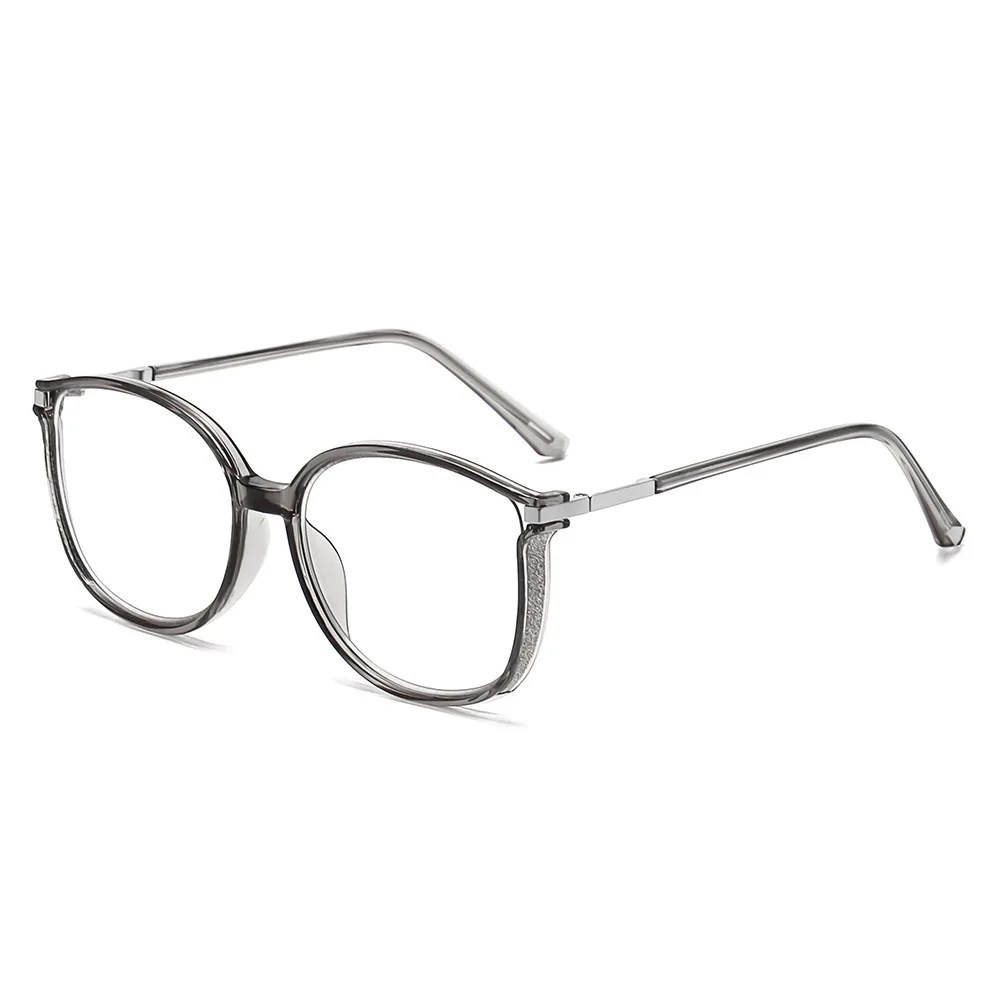 5 farben Neue Modische Lesebrille Anti Blau Licht Presbyopie Brille Männer Frauen Trendy Große Rahmen Presbyopie Brillen – Detail 15