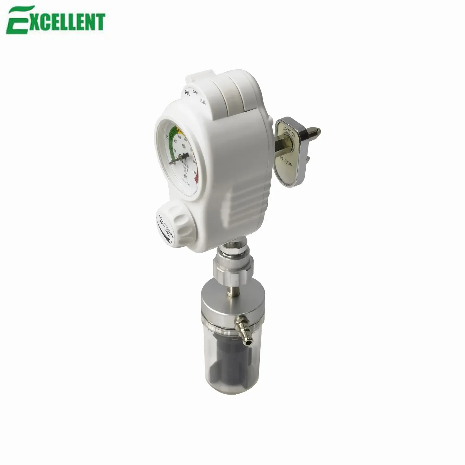 Medical equipment Wall mounted suction unit Vacuum regulator 0-760mmHg Chemetron adapter