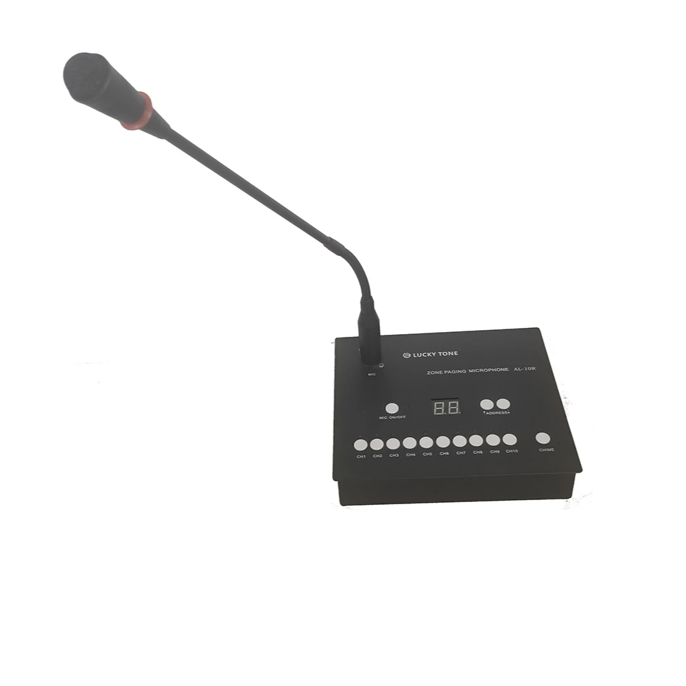 

Public Address System 160 Zone Paging Microphone for Long Distance Audio Transmission