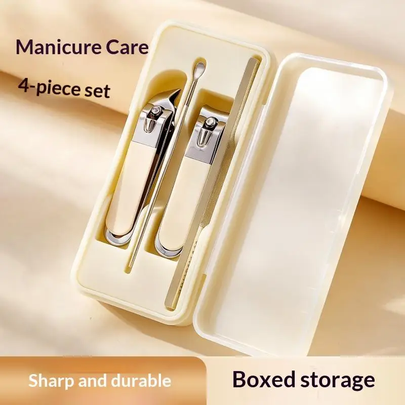 New Nail Clipper Set Nail Clippers Home Miter Pedicure Tool Beauty Set Gift Nail Tool Set Ear Pick Spoon Set Of 4/5/8