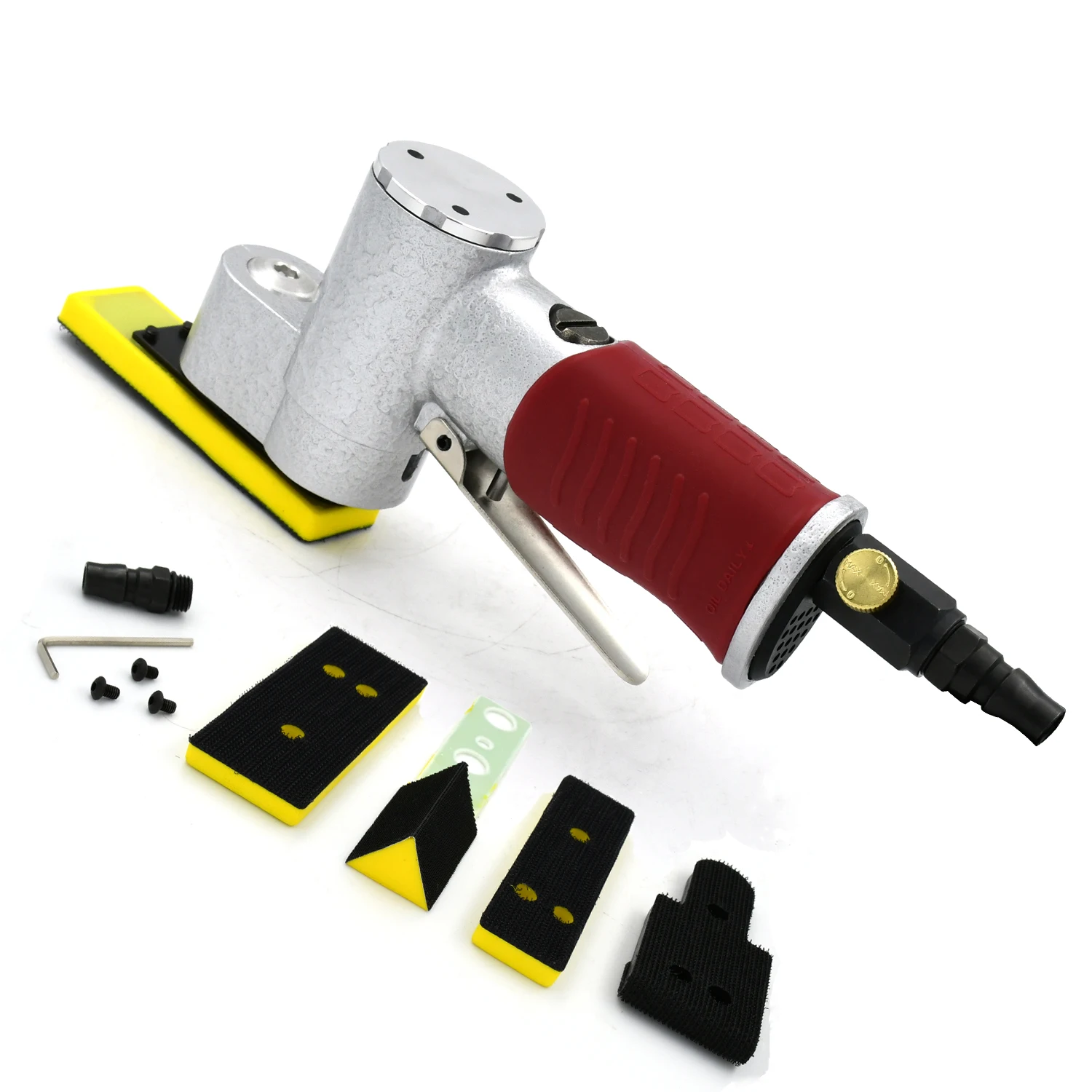 Lixadeira orbital pneumática, máquina de lixar plana FS30, polidora de cubos de roda, esmerilhadeira elétrica, lixadeira recíproca