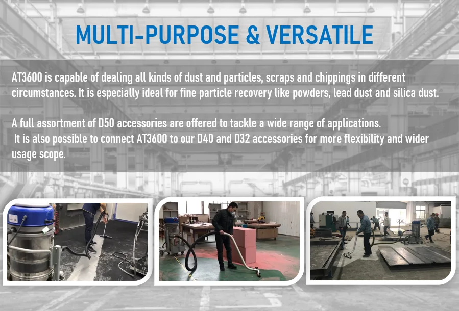 전문가급 지엔그루이 AT3600 산업용 진공청소기 (고출력 분진 제거용)