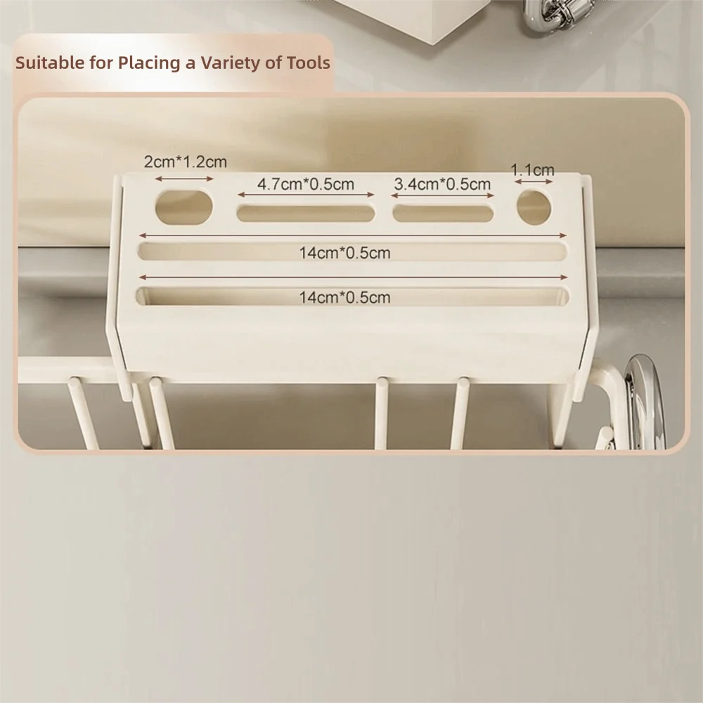 High Quality Portable Storage Rack Multifunctional Convenient Drain Dish Rack Holder Cutting Board Organizer Kitchen Supplies