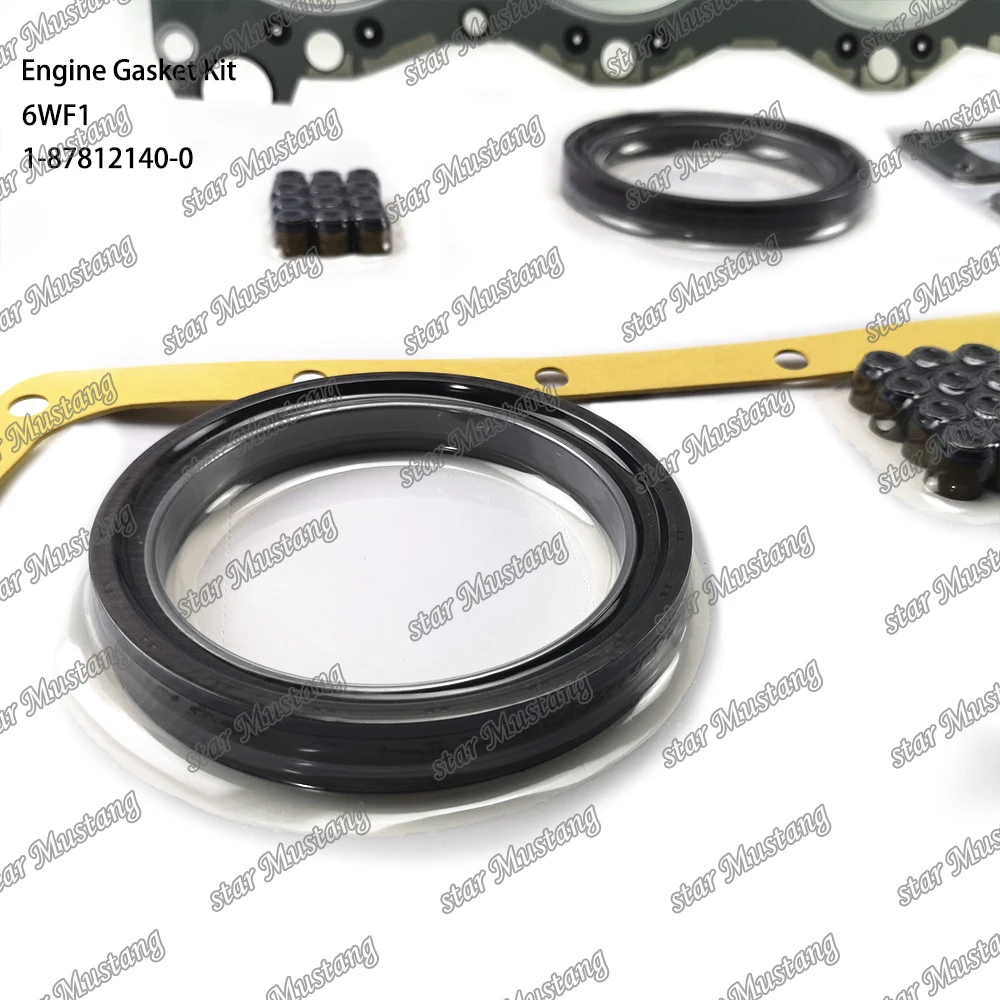 6WF1 Engine Gasket Kit 1-87812140-0 Suitable For Isuzu Engine Parts