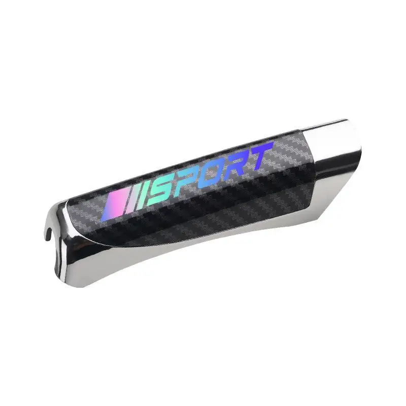 Lightweight Carbon Fiber Universal Car Handbrake Cover Anti-Skid 1PC Hand Brake Grip Protection Cover for Car Modification