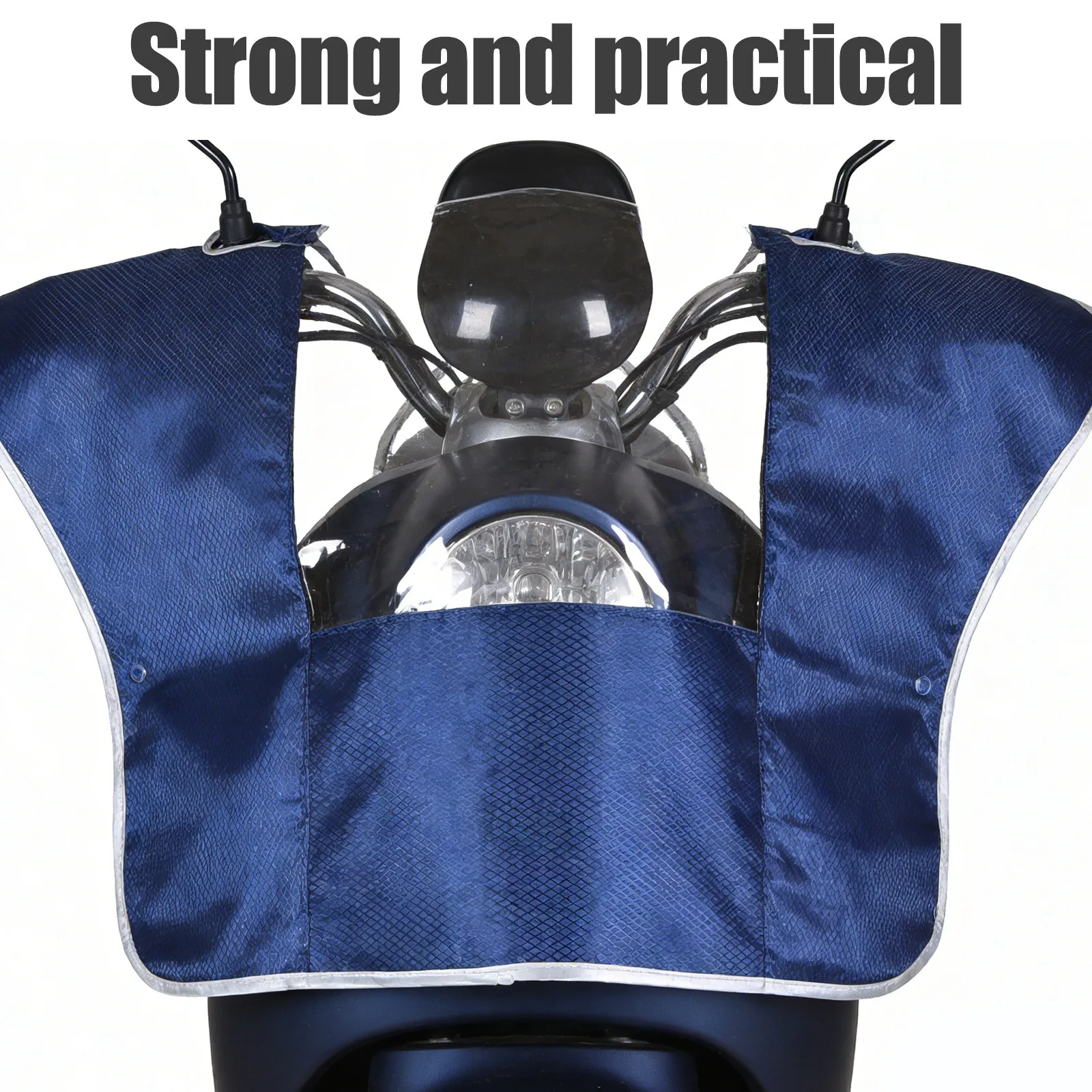 Mobility Scooter Cover Waterproof Tiller Protector Clear PVC Window Universal Uv Resistant Control Panel Cover 4 Wheel Outdoor