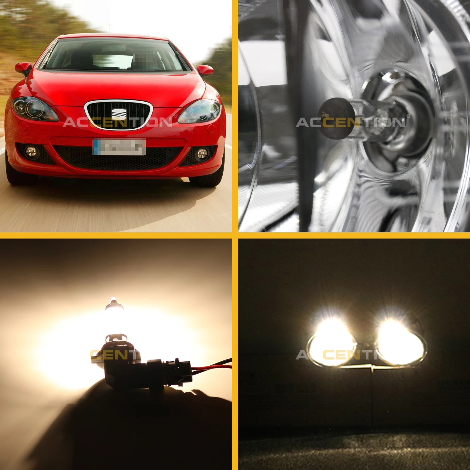 Z przodu halogenowe światła przeciwmgielne lampy przeciwmgielne drutu światła samochodowe dla Seat Leon 2006 2007 2008 2009 2010 2011 2012 2013 — zdjęcie 7