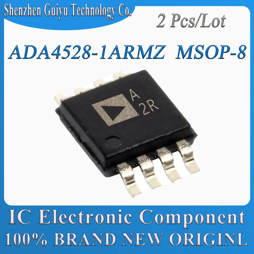 

2 Pcs/Lot ADA4528-1ARMZ ADA4528-1ARM ADA4528-1 ADA4528 ADA45 ADA MSOP-8 IC MCU Chip