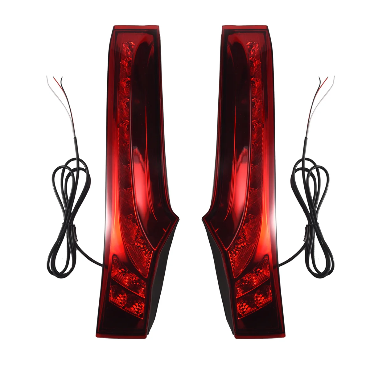 Super Hot For Honda Jazz Fit 2014-2017 LED DRL Rear Bumper Tail Light Fog Lamp