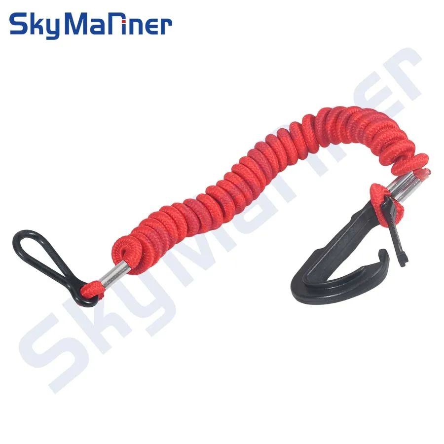 

8M0092849 15920T54 15920A54 15920Q54 Boat Engine Emergency Stop Switch Safety Lanyard Cord for Mercury Mercruiser Outboard Motor