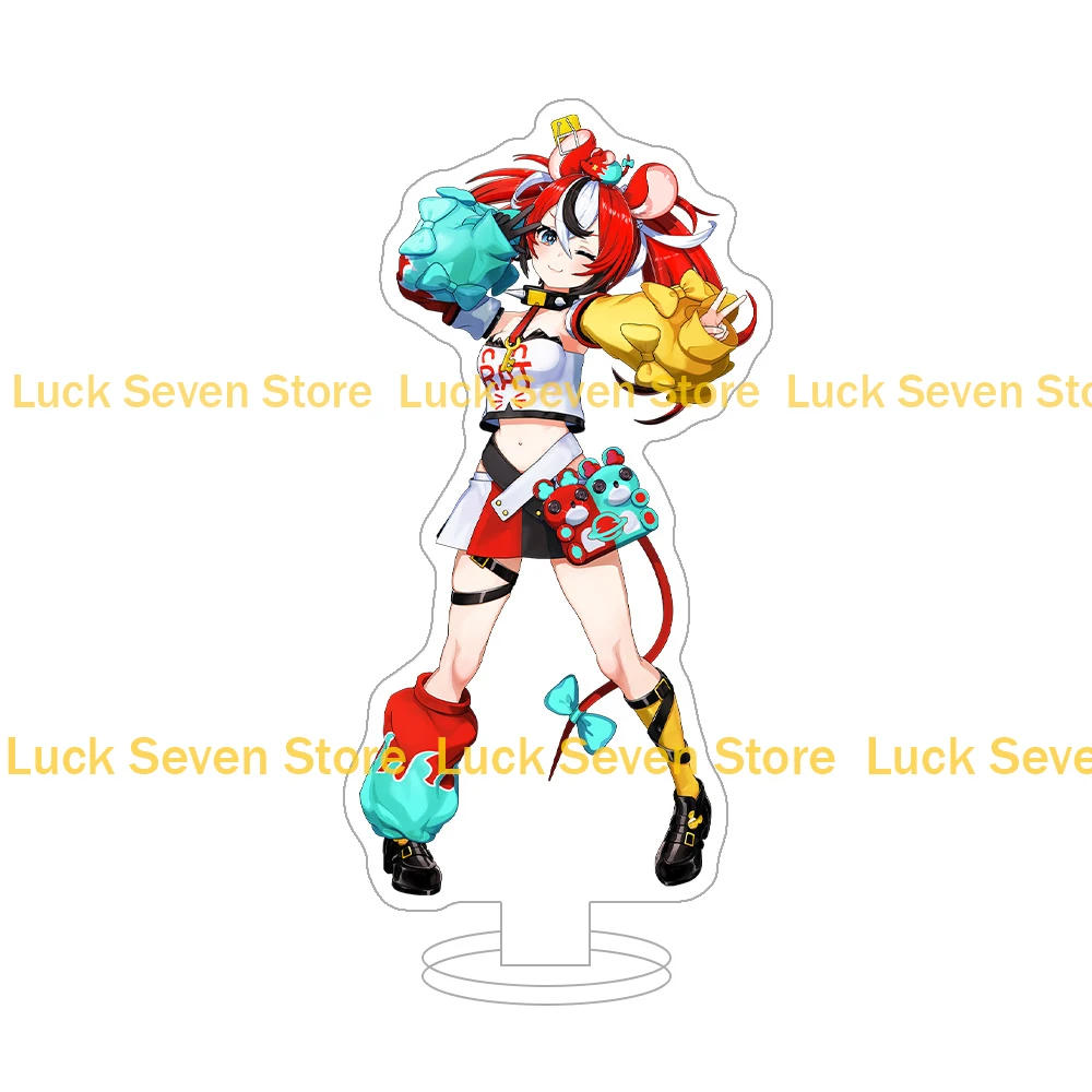 Lucky Seven Store Hololive شخصية اللعبة الرسمية الافتراضية لطيف كبير من الأكريليك حامل سطح المكتب زينة للأولاد والبنات تخفيضات هدايا العيد