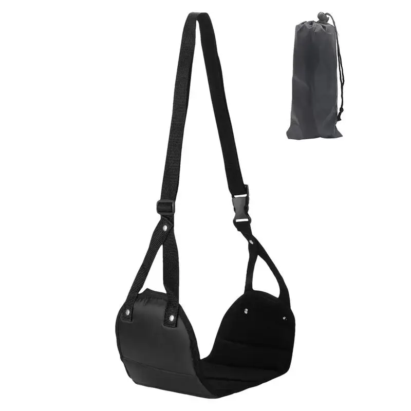 

Airplane Foot Hammock Long Flight Foot Sling Adjustable Height Feet Hanger for Air Travel Vehicle High-Speed Rail Footrest