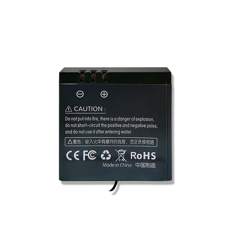 بطارية بديلة 1480 مللي أمبير AZ16-1 لكاميرا الحركة YI 4K حزمة طاقة ليثيوم أيون لـ YI 2nd Gen 4K/4K + ملحقات الكاميرا الرياضية #4