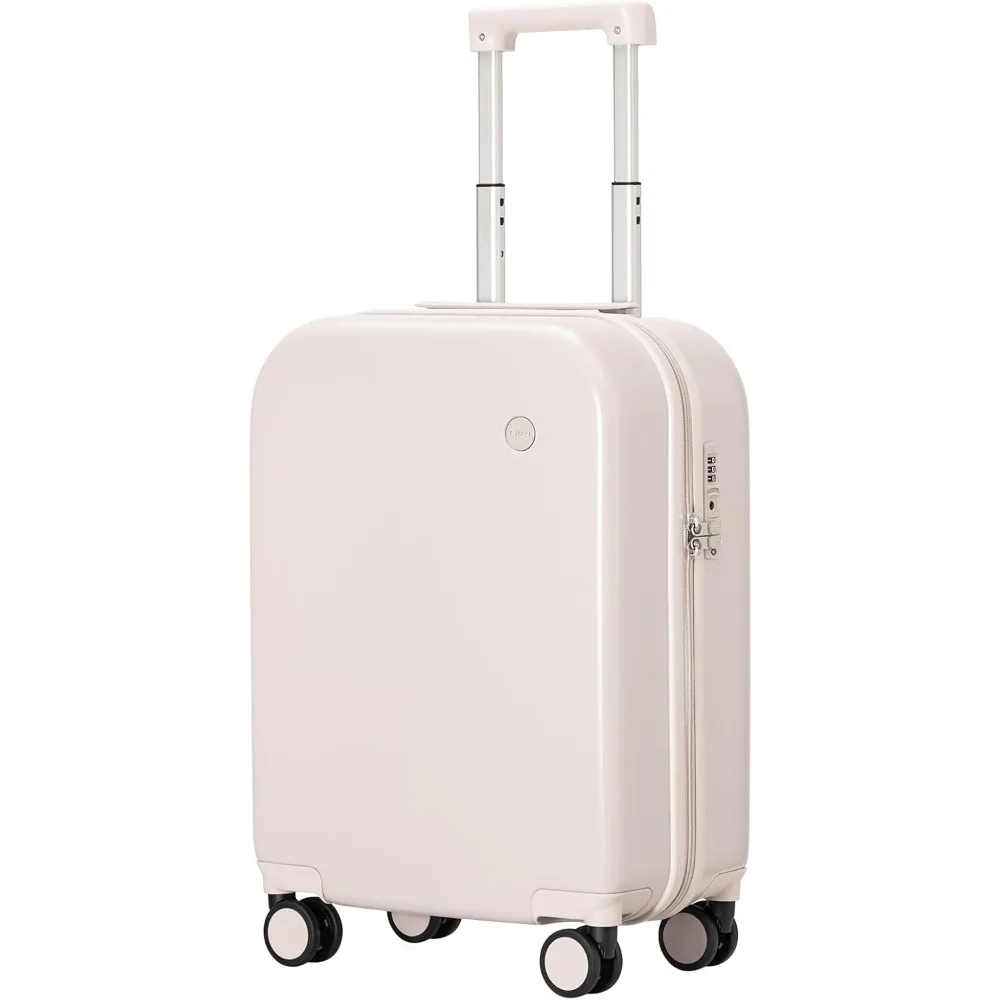 

Mixi Ручная кладь, 20-дюймовый чемодан на колесах, жесткий чемодан на колесиках, легкие чемоданы на колесиках для ПК с крышкой и замком TSA для