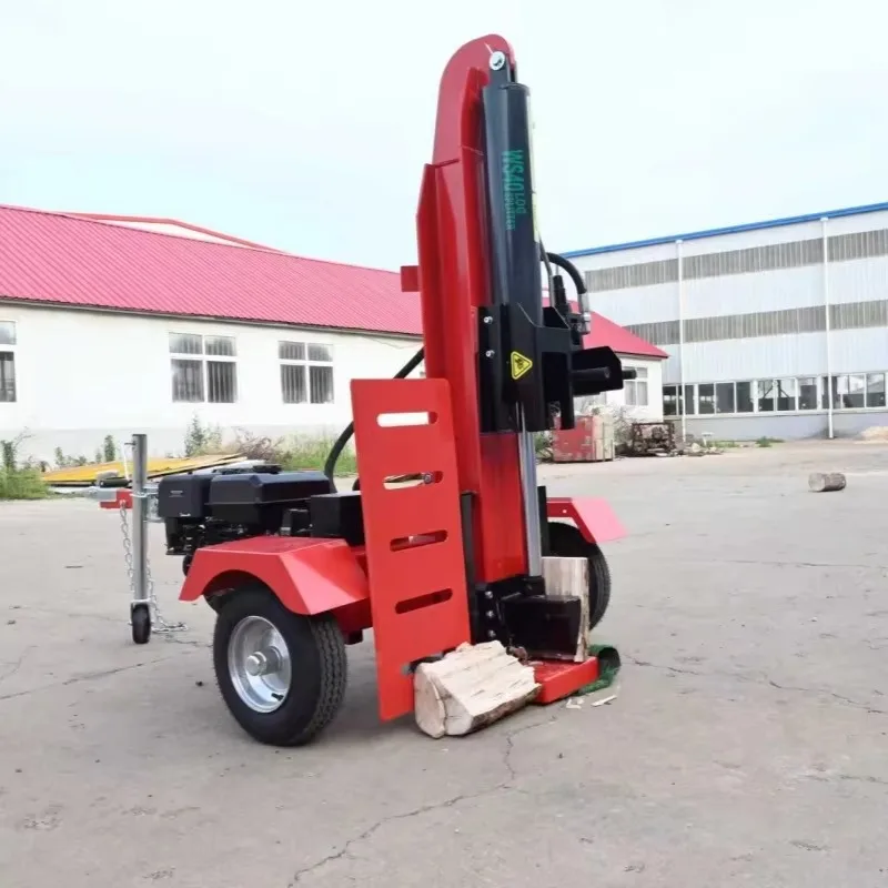 High-efficiency Log Slider Wood Splitter Vertical Bedding Horizontal Hydraulic Log Splitter