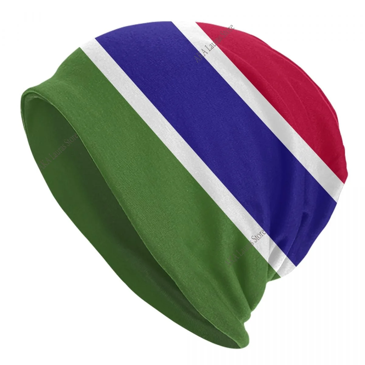 

Флаг Гамбия, унисекс, капот, зимние уличные двухслойные тонкие шапки для мужчин и женщин