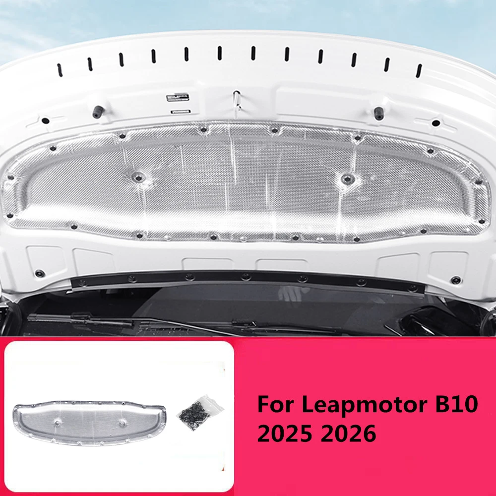 

Engine Soundproofing Cotton Engine Cover Front Engine Cover Thermal Insulation Cotton Accessorie Fit For Leapmotor B10 2025 2026