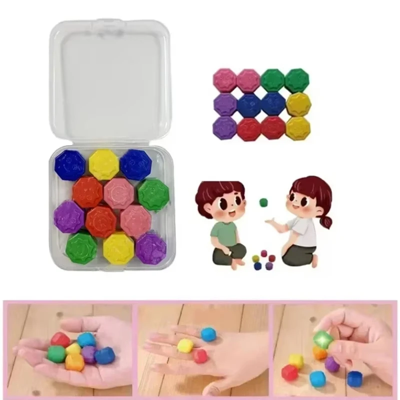 NEW-Traditional Korean Gonggi Game Set - Colorful Jack Stone For Exercise, Fun & Stress Relief