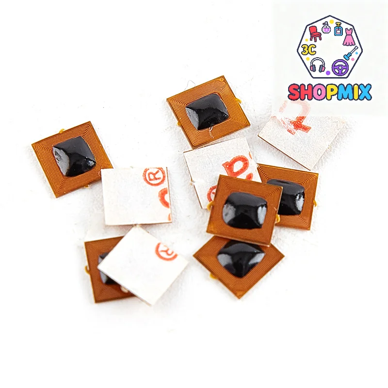 5pcs/set Programmable 5*5mm Micro FPC NFC Ntag213 RFID Tag Sticker 1mm Reading Range