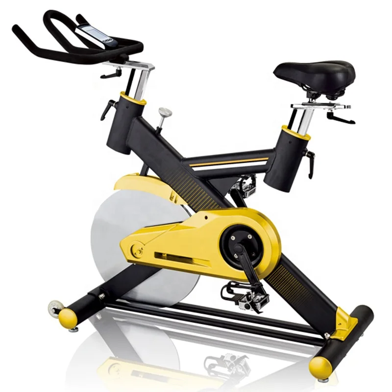 

Коммерческий велотренажер Gymbopro для использования в помещении, фитнес-велосипедный тренажер, стационарный тренажер с монитором сердечного ритма, велотренажер