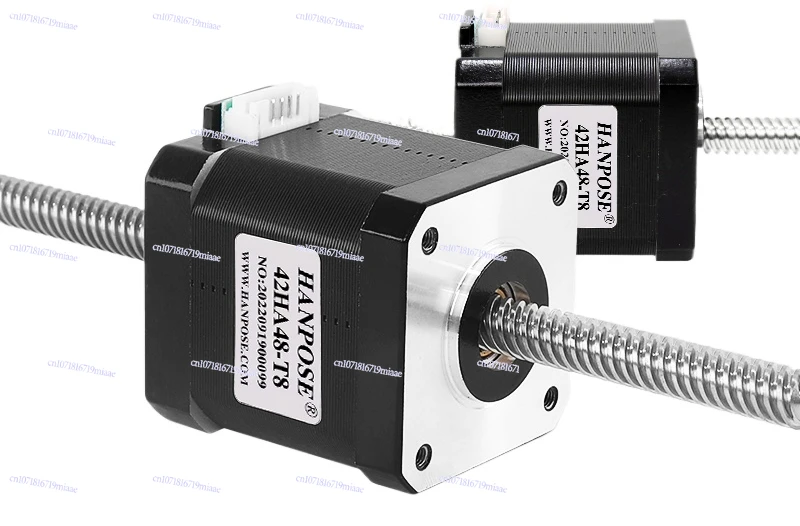 42 Through Ladder Type Screw Stepper Motor, The Height Can Be Selected From T8 Linear Screw, and The Length of The Screw Can Be