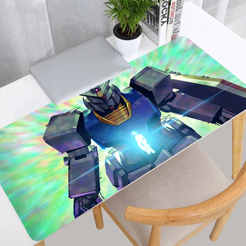 Alfombrilla de ratón para eSports, alfombrilla de escritorio extendida para jugadores, Mechanical Warrior RX-78-2 G-gundam, alfombrilla de ratón con estampado de Anime, alfombrilla antideslizante para teclado