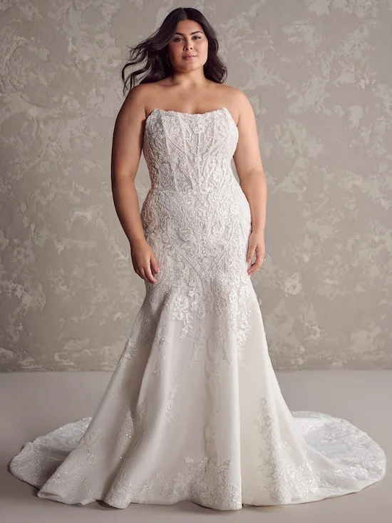 Eleganti abiti da damigella d'onore a sirena abiti da sposa graziosi Tulle floreale con spalle scoperte Plus Size abiti De Noiva