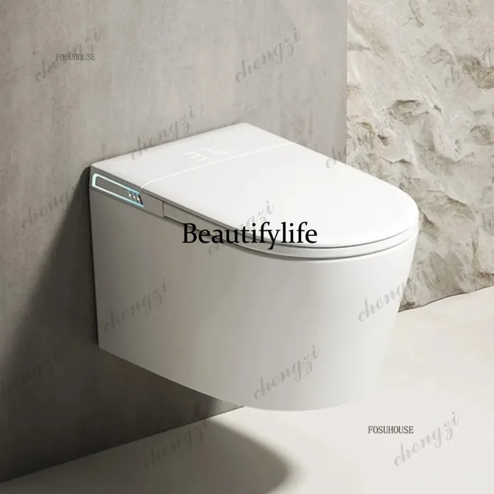 M182 Wall Mounted Smart Toilet Home Automatic with Water Tank Suspension No Water Pressure Limit Toilets Bathroom Fixture
