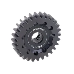 AGFRC PG18T8 - PG46T8 V2 Hardened Steel 8MM MOD1 18-46T Pinion Gear for High Speed Runs and Drag Racing Application